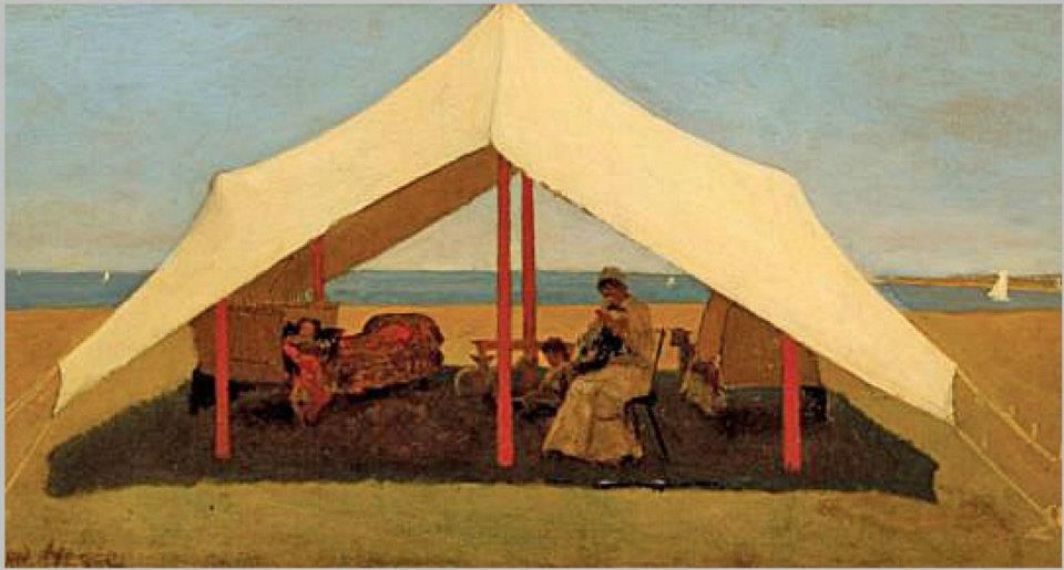 La tente - Winslow Homer