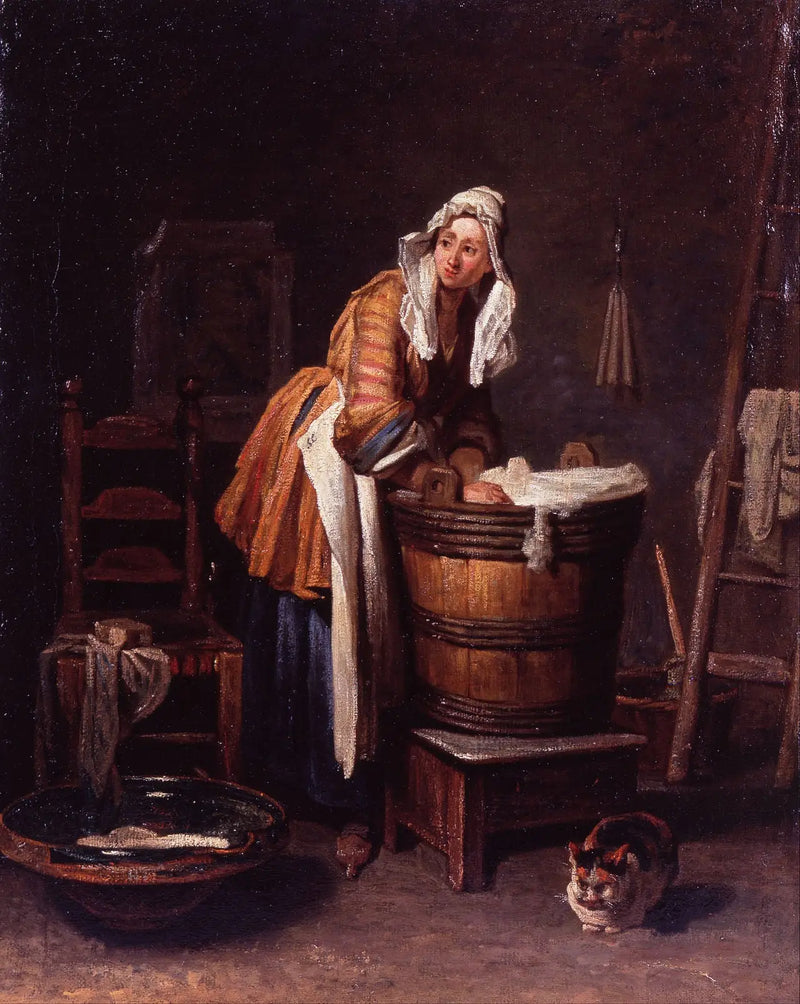Lavadora - Jean Simeón Chardin