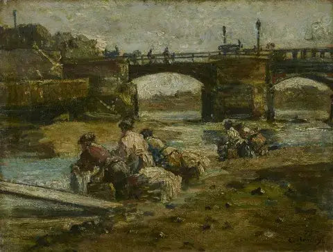 Laveuses - Eugène Boudin