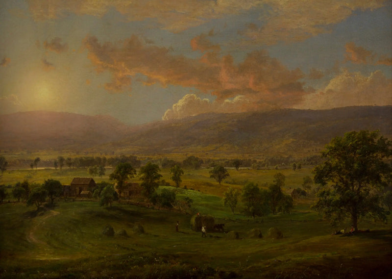 A Velha Fazenda, Vale de Wyoming - Jasper Francis Cropsey