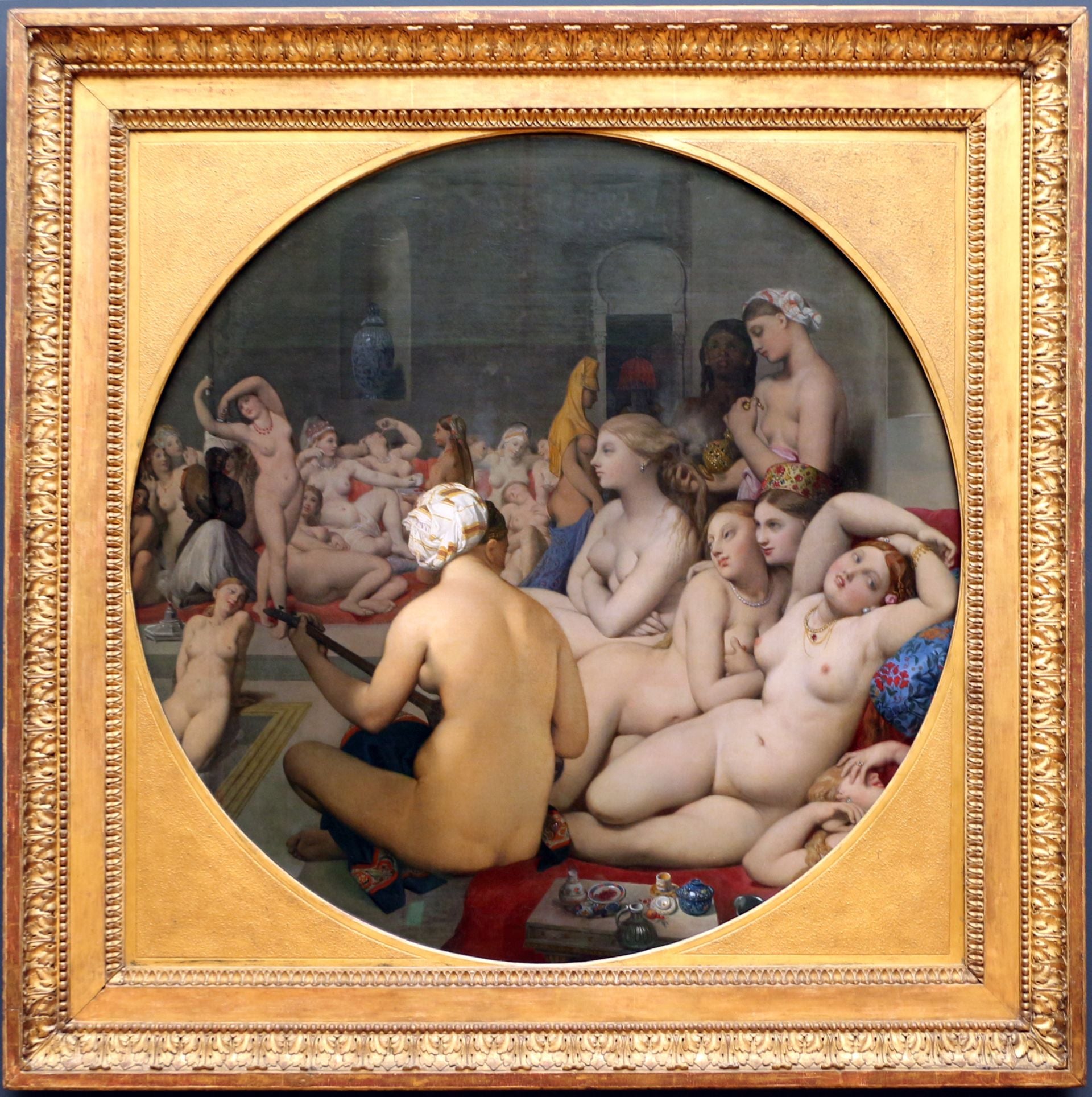 O Banho Turco - Jean-Auguste-Dominique Ingres