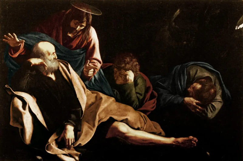 Cristo no Monte das Oliveiras - Caravaggio