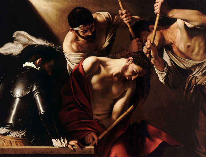 A Coroação de Espinhos - Caravaggio
