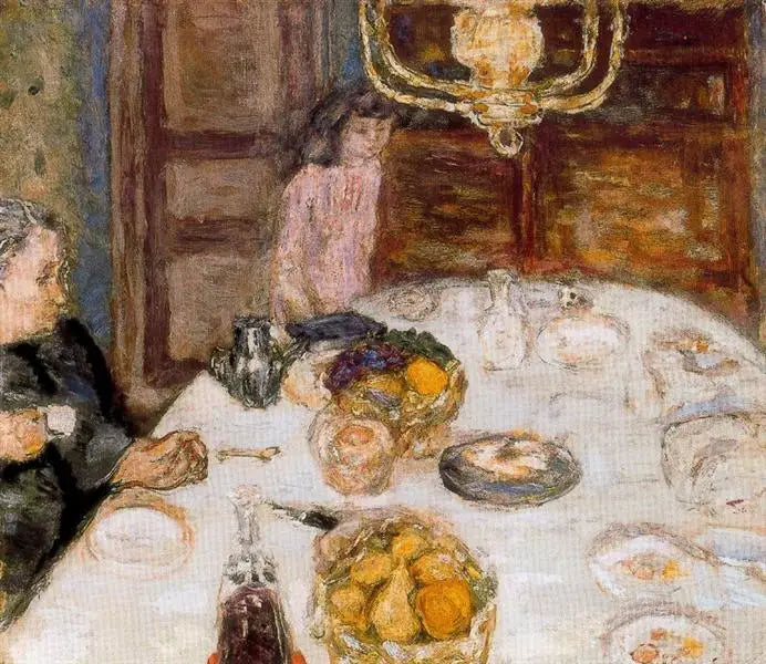 O Almoço em Grand-Lemps - Pierre Bonnard