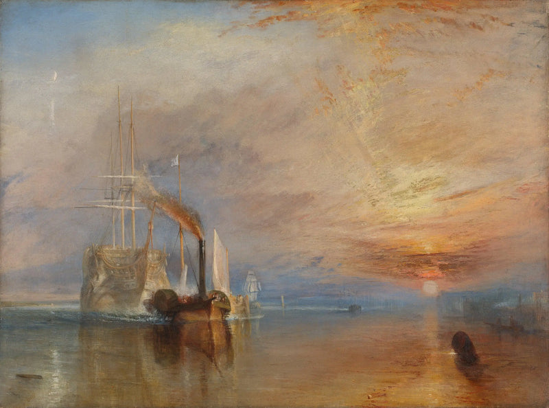 A Última Viagem do Téméraire - J. M. W. Turner