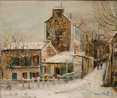 Le Lapin Agile, Montmartre - Maurice Utrillo