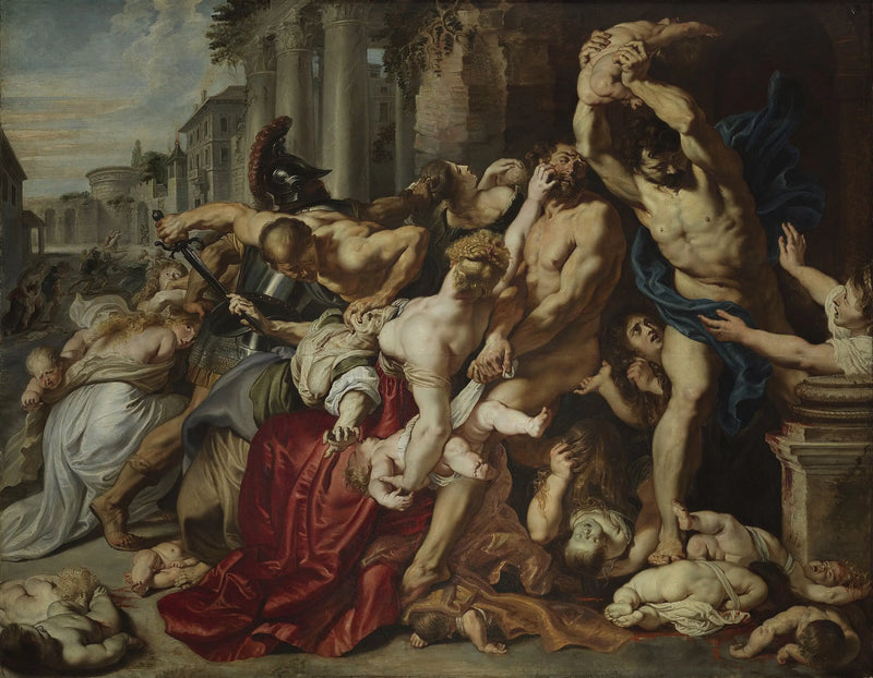 O Massacre dos Inocentes - Peter Paul Rubens