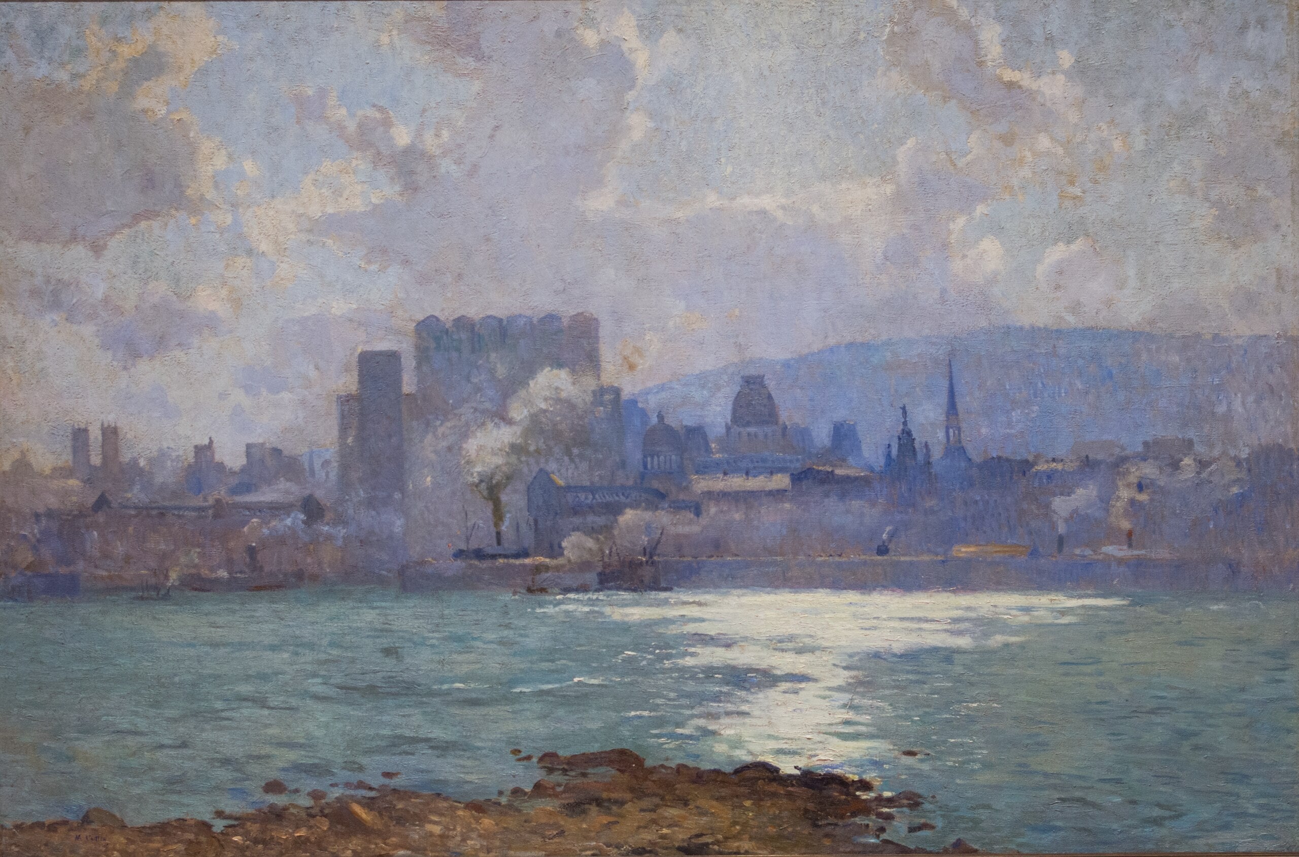 Le Port de Montréal - Maurice Galbraith Cullen