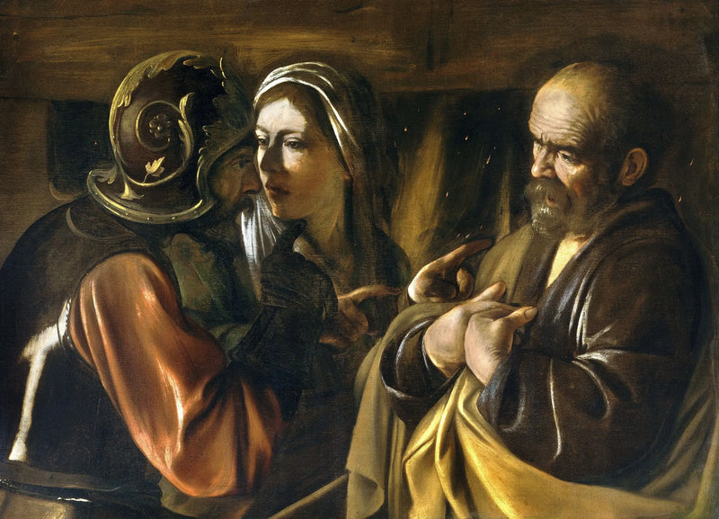 A Renúncia de São Pedro - Caravaggio