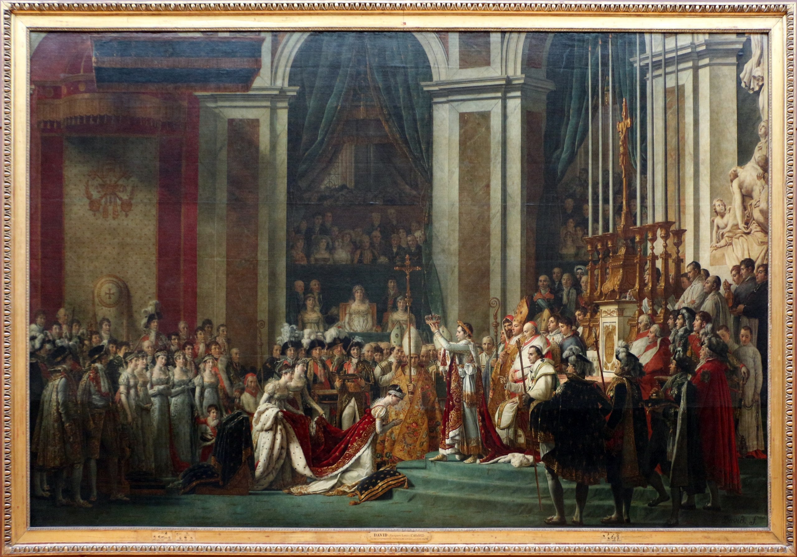 O Sacro de Napoleão - Jacques-Louis David