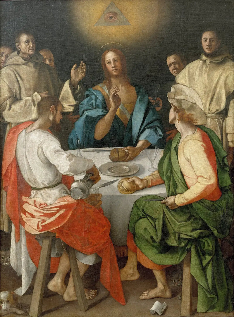 O Jantar na Emmaus - Pontormo