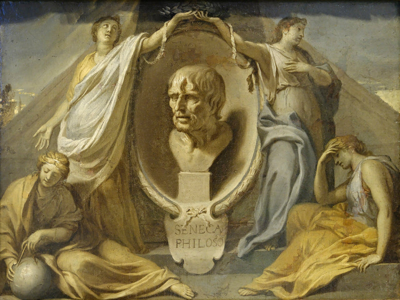 Le Tombeau de Sénèque - Charles Le Brun