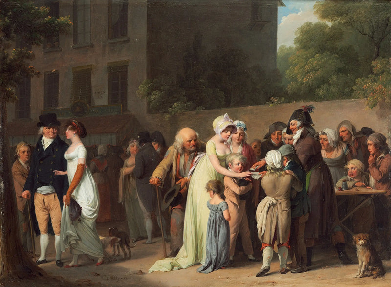 O Trapaceiro da Avenida - Louis-Léopold Boilly