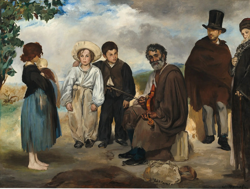 O Velho Músico - Édouard Manet