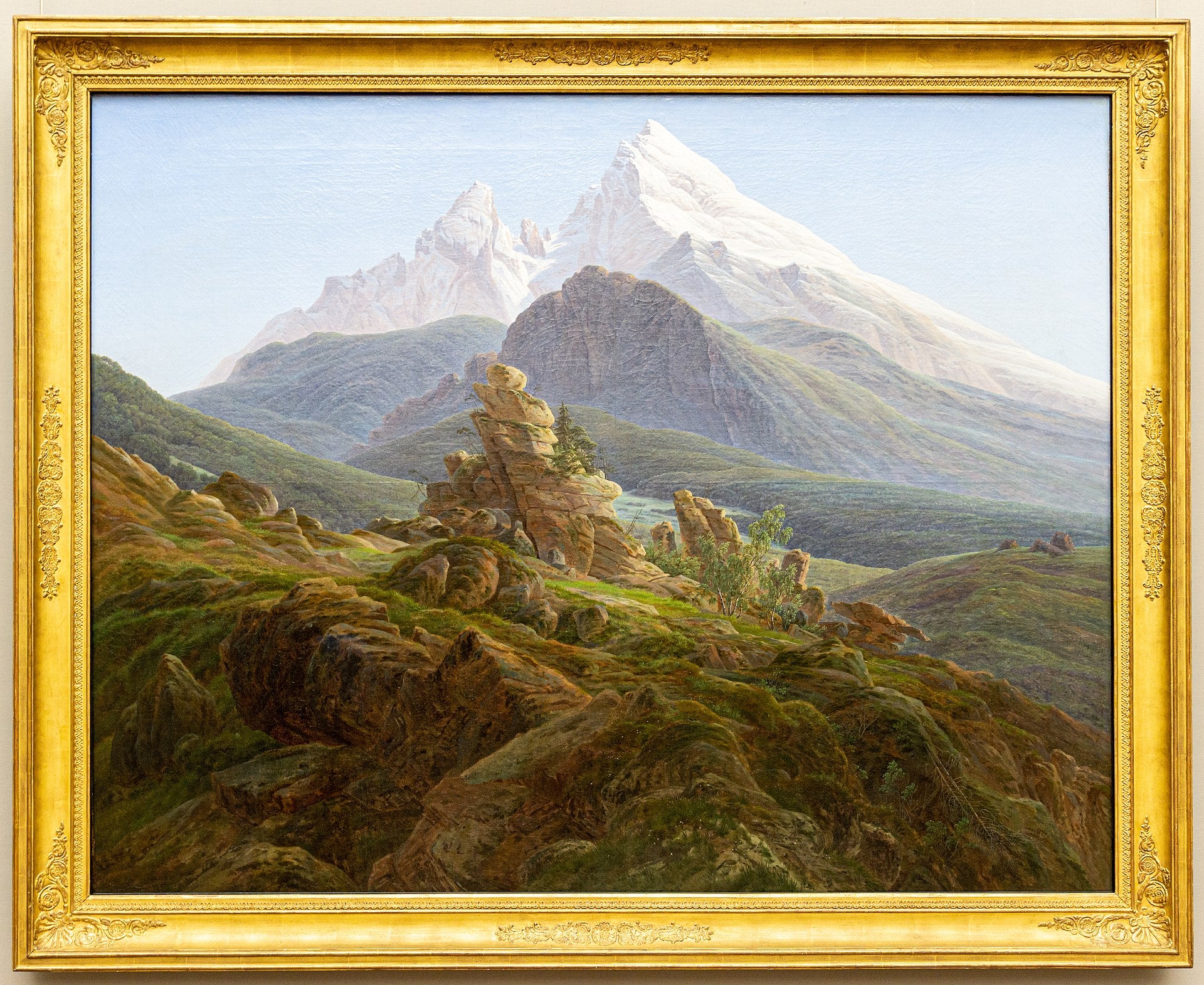 O Watzmann - Caspar David Friedrich