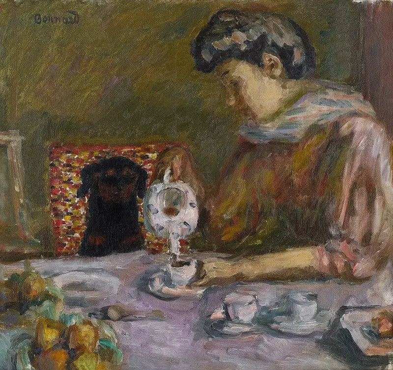 O café - Pierre Bonnard