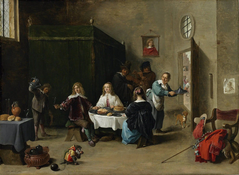 O Filho Pródigo - David Teniers, o Jovem