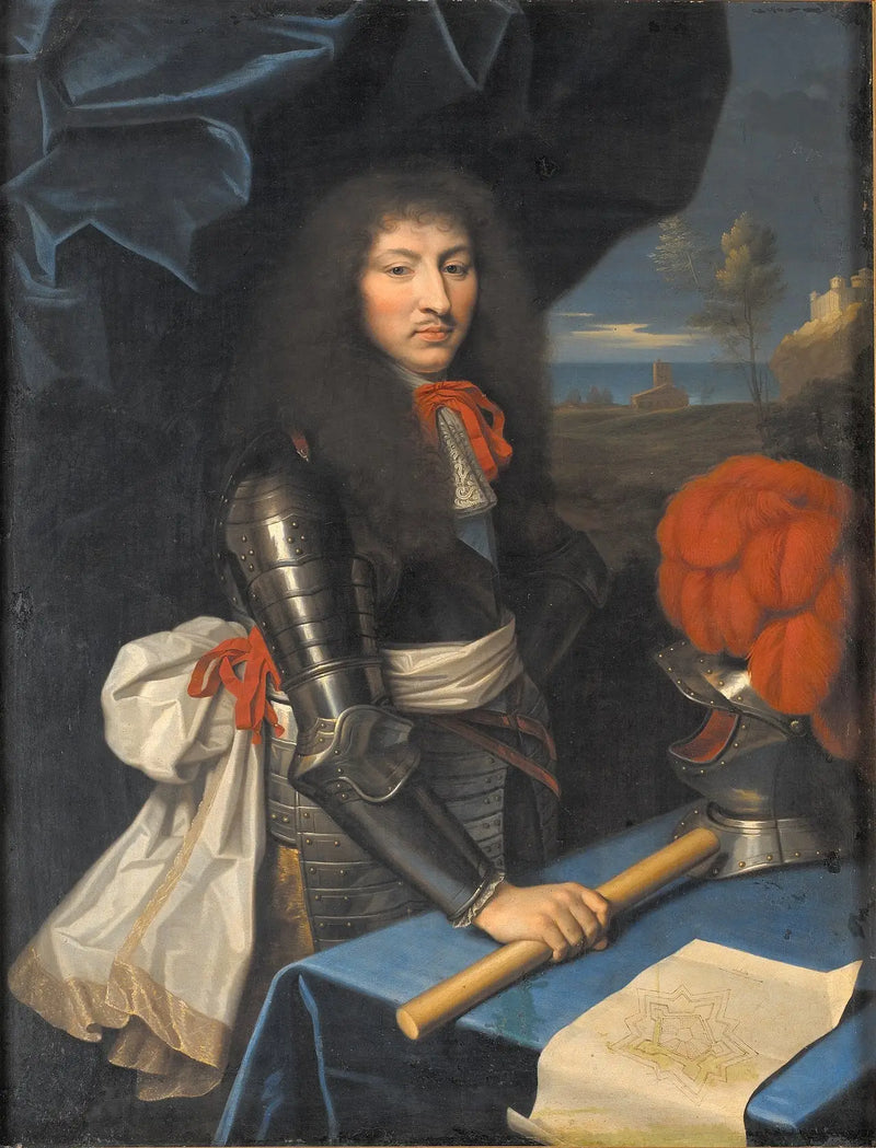 O jovem Luís XIV - Pierre Mignard