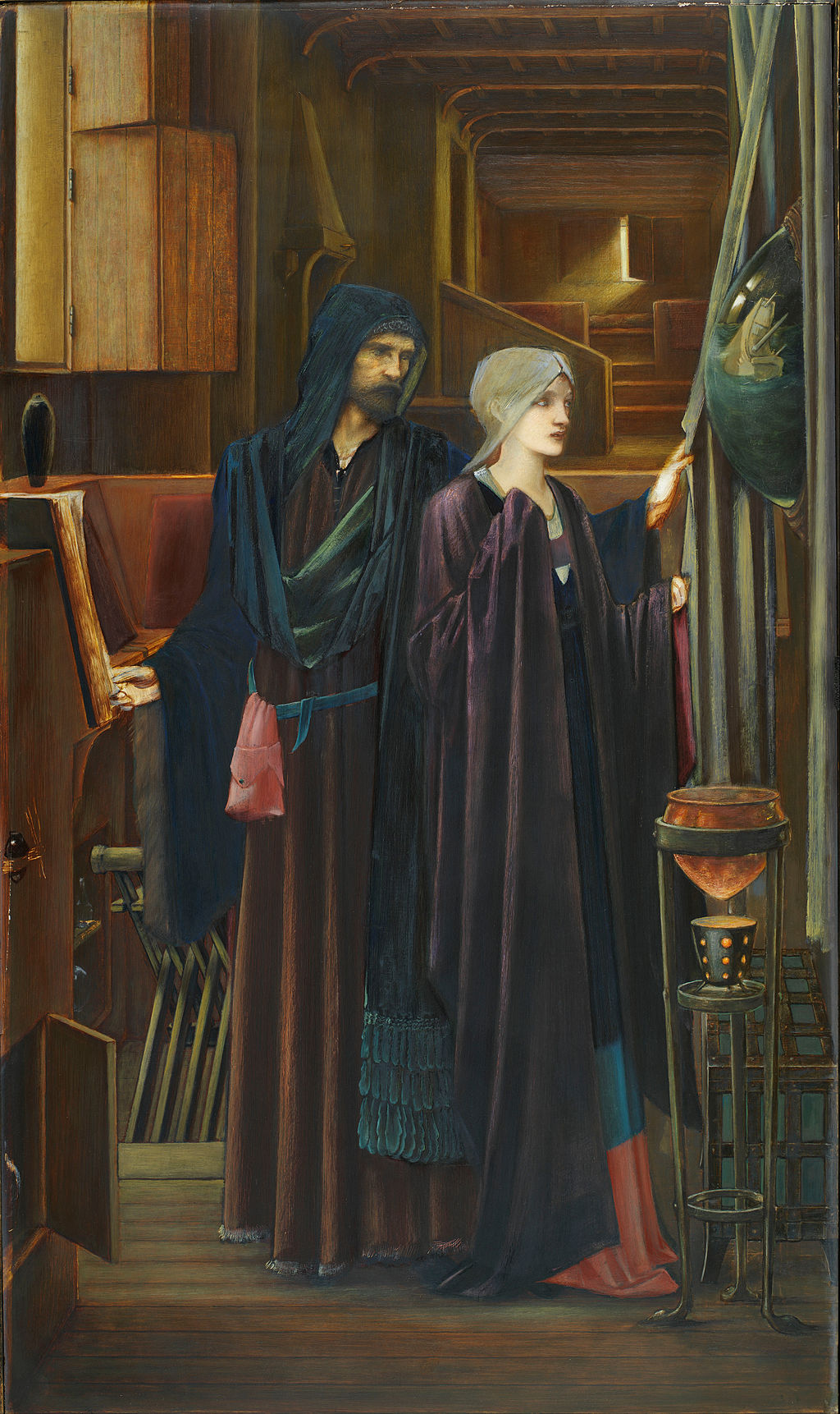 Le magicien - Edward Burne-Jones