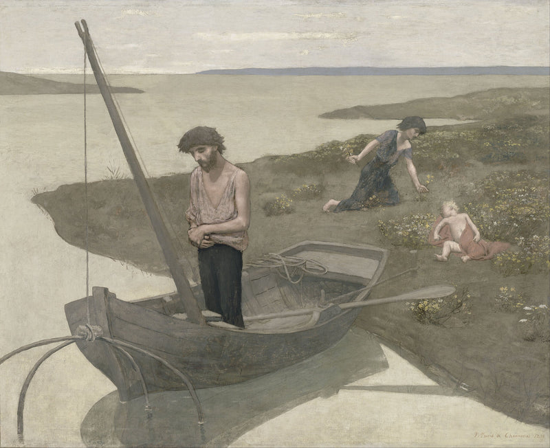 Le pauvre pêcheur - Pierre Puvis de Chavannes