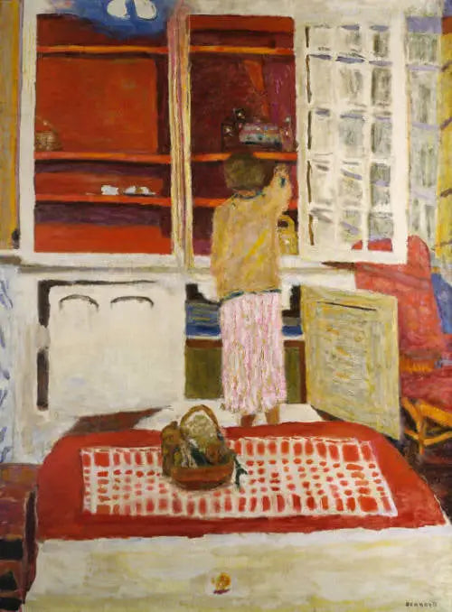 O armário branco - Pierre Bonnard