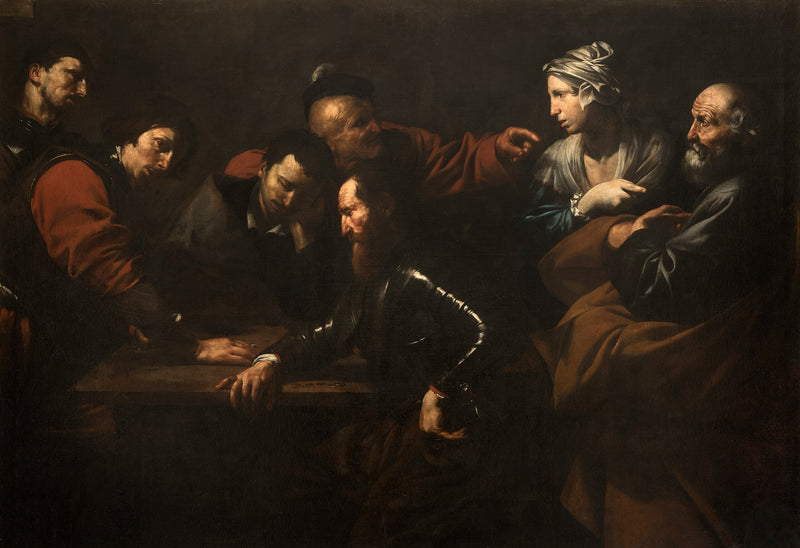 A negação de São Pedro - Jusepe de Ribera