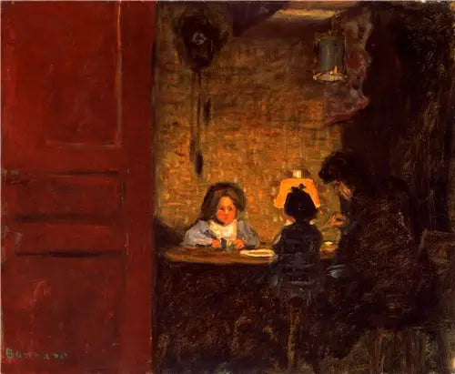 O jantar - Pierre Bonnard