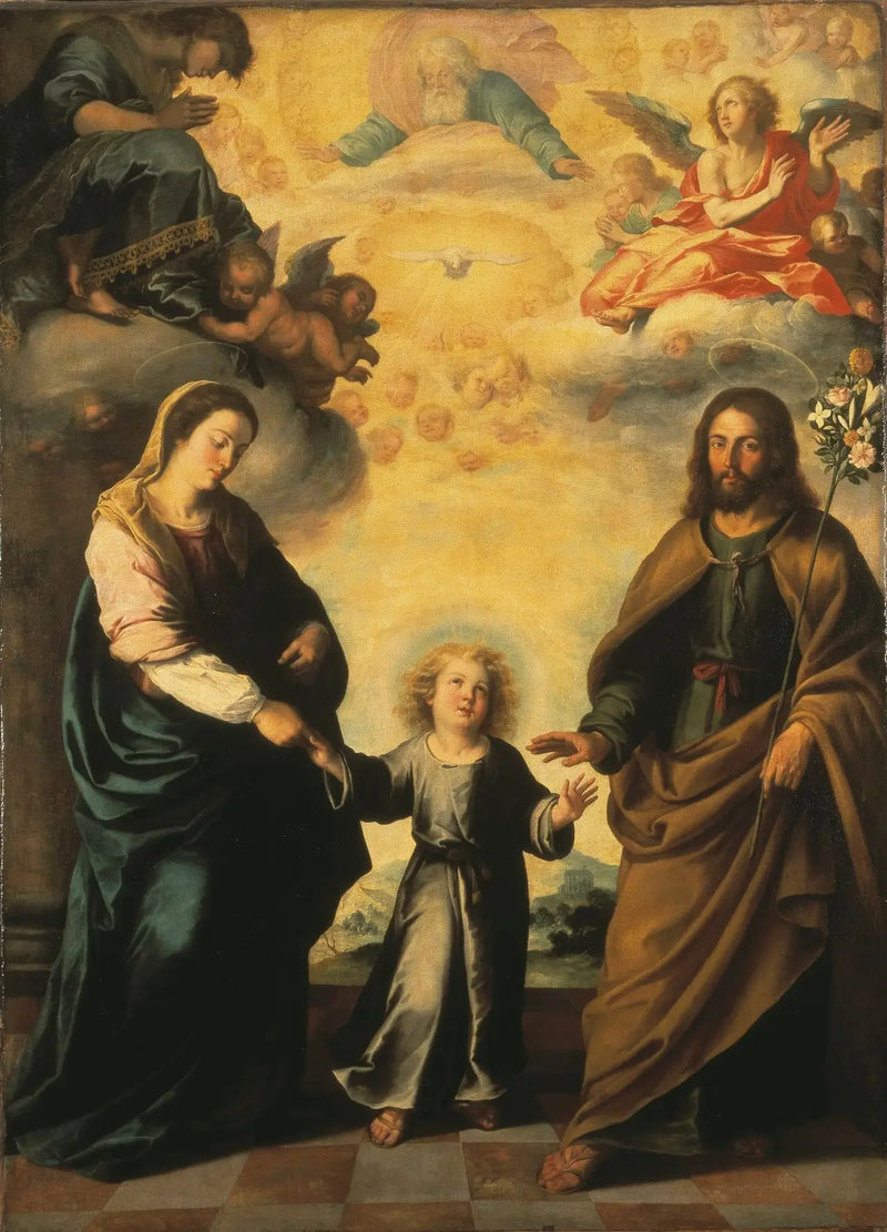 O Retorno da Sagrada Família do Egito - Bartolomé Esteban Murillo