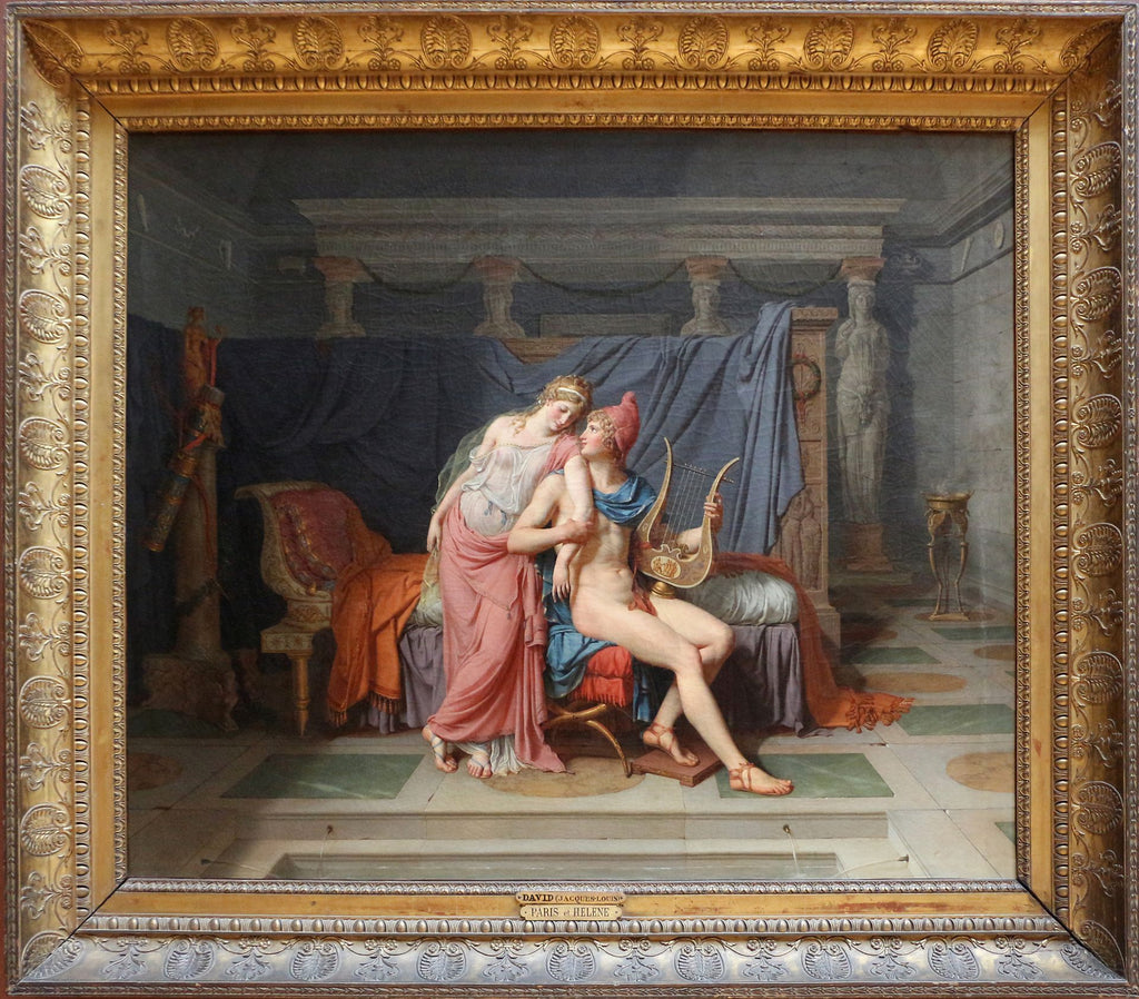 Os Amores de Paris e de Hélène - Jacques-Louis David
