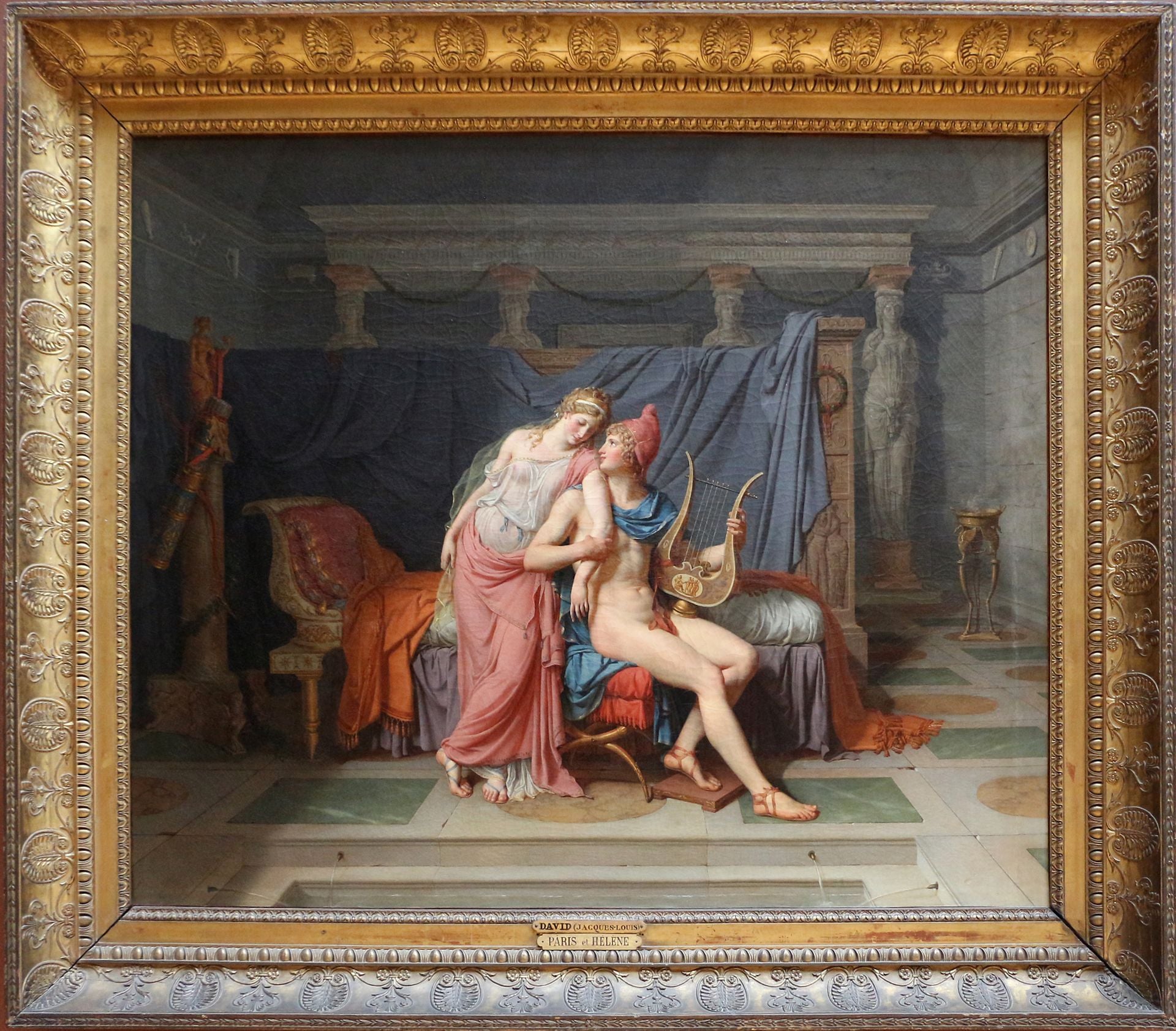 Os Amores de Paris e de Hélène - Jacques-Louis David