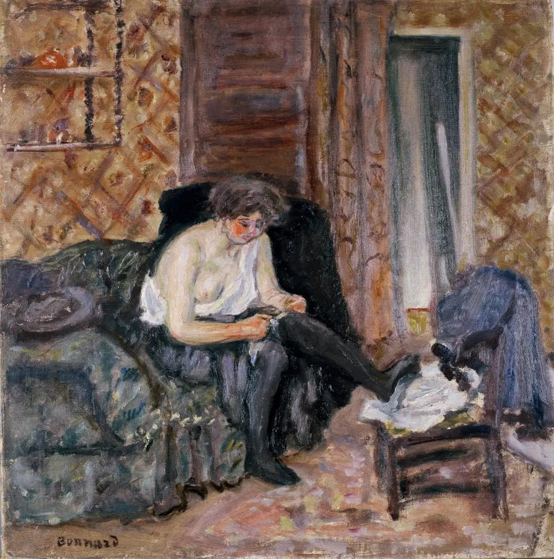 Os Meias Pretas - Pierre Bonnard