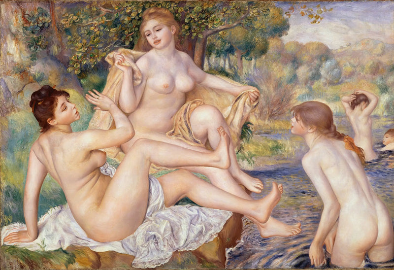 As Grandes Banheiras - Pierre-Auguste Renoir