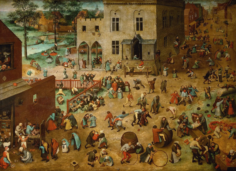 Os Jogos das Crianças - Pieter Brueghel, o Velho