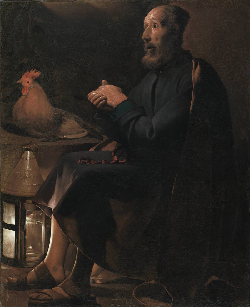 Lágrimas de São Pedro - Georges de La Tour
