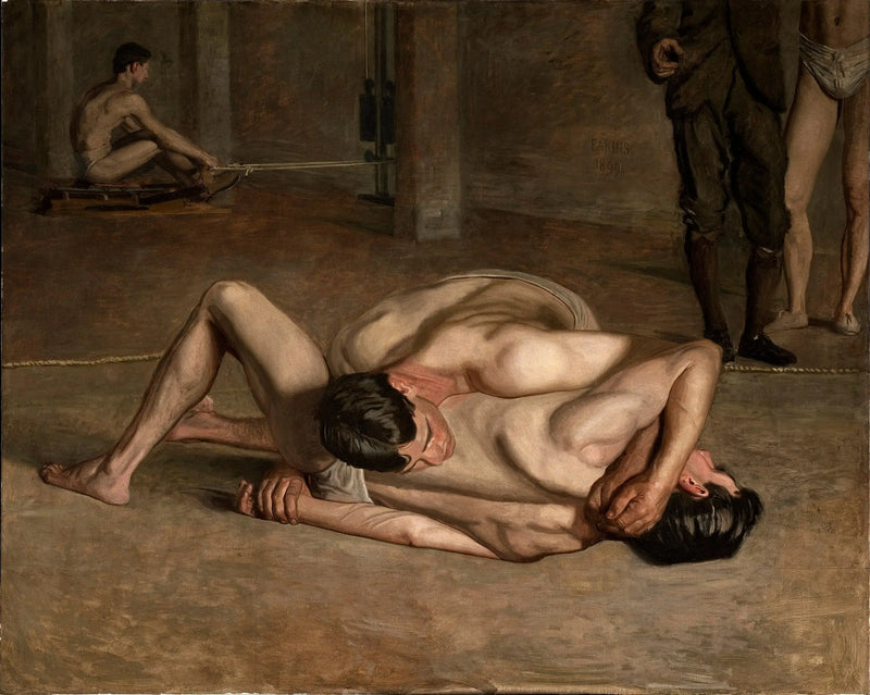 Os Lutadores - Thomas Eakins