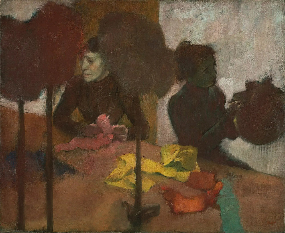 Les Modistes - Edgar Degas - Alpha Reproduction