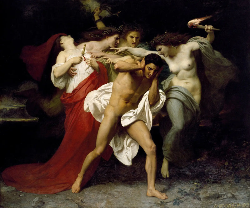 Os Remors - Bouguereau