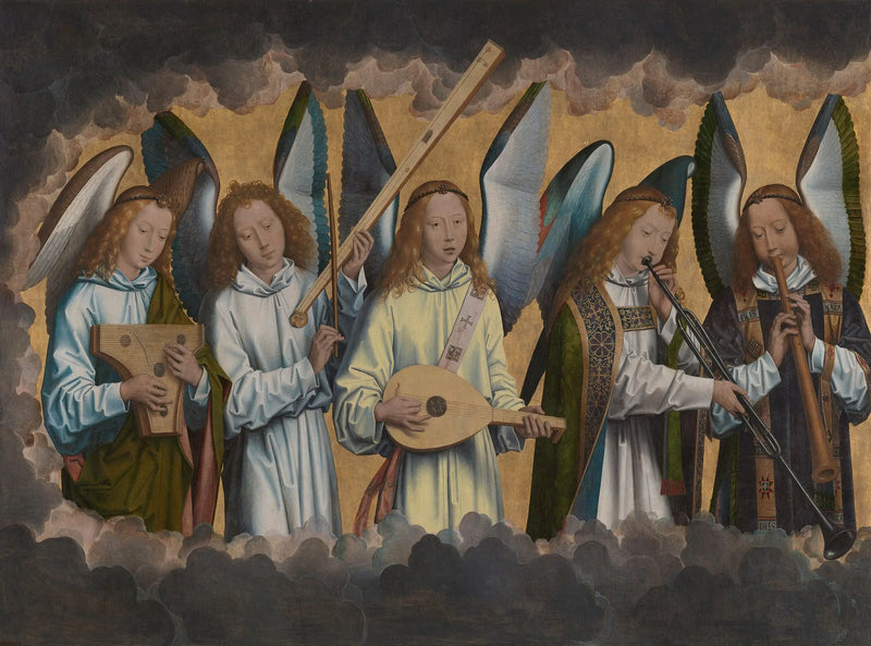 Anjos músicos - Hans Memling
