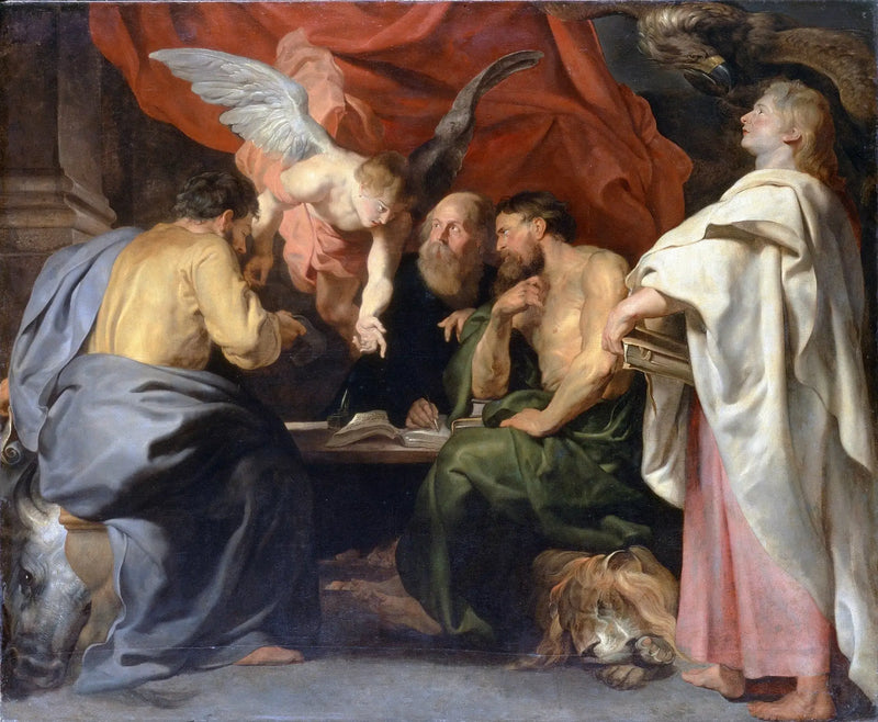 Os quatro evangelistas - Peter Paul Rubens