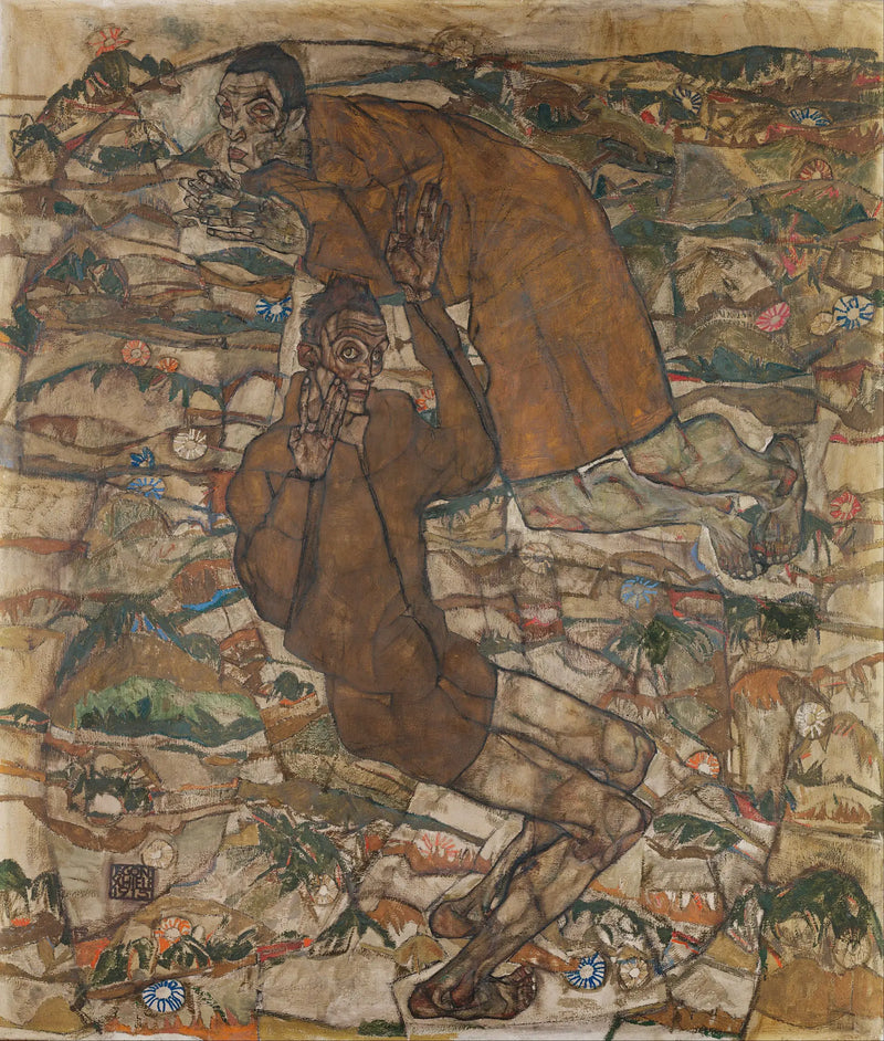 Levitação (O Cego II) - Egon Schiele