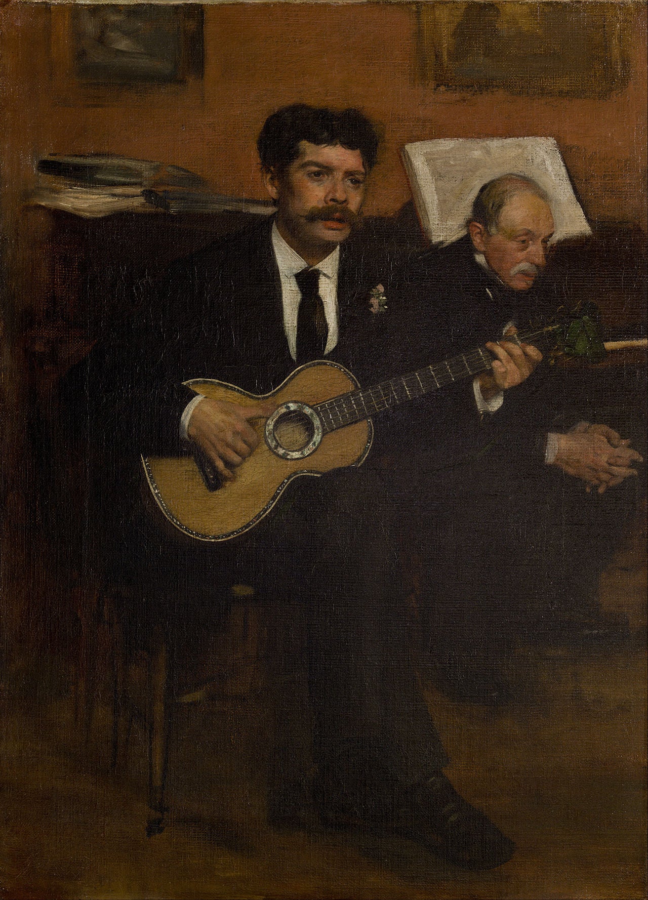 Lorenzo Pagans e Auguste de Gas - Edgar Degas