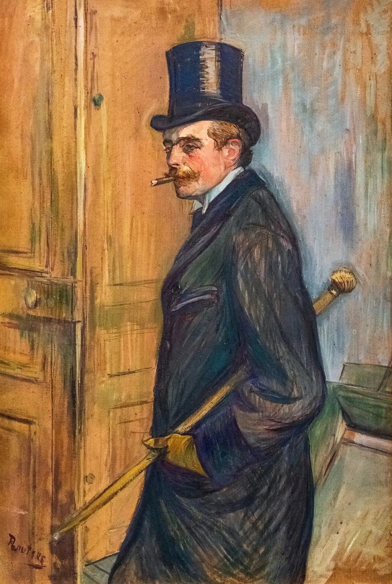 Reproduction du tableau « Louis Pascal 1893 - Henri de Toulouse-Lautrec » par Alpha Reproduction en peinture à l’huile