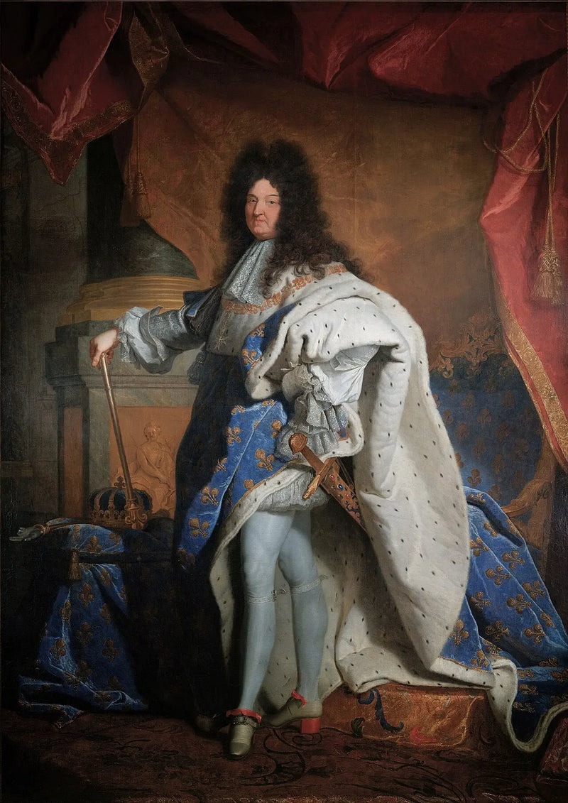 Louis XIV, rei da França (1638-1715) - Hyacinthe Rigaud