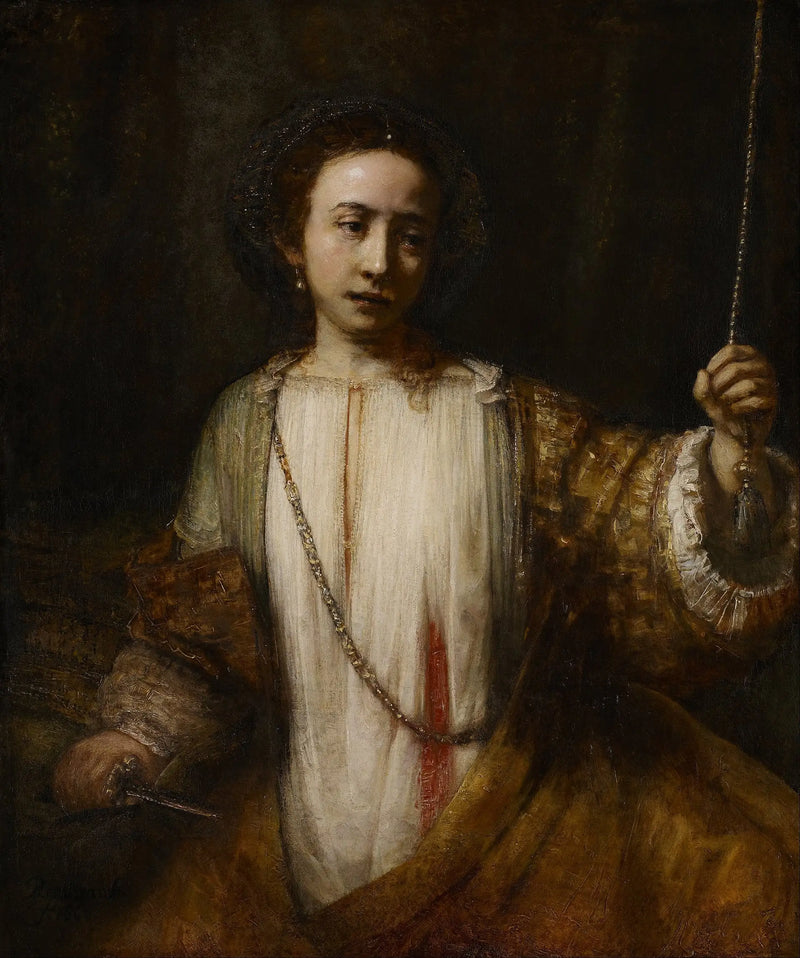 Lucrécia - Rembrandt