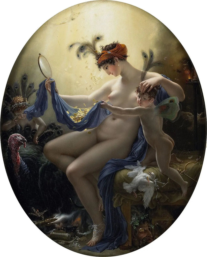 Mademoiselle Lange e Danaé - Anne-Louis Girodet