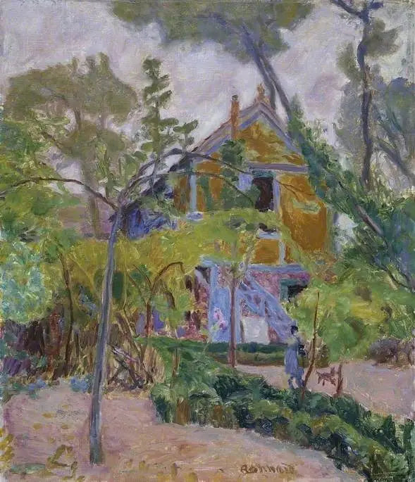 Casa entre as árvores - Pierre Bonnard