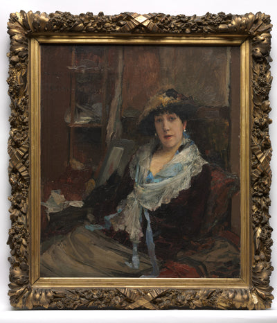 Marie Samary du Théâtre de l'Odéon - Jules Bastien-Lepage