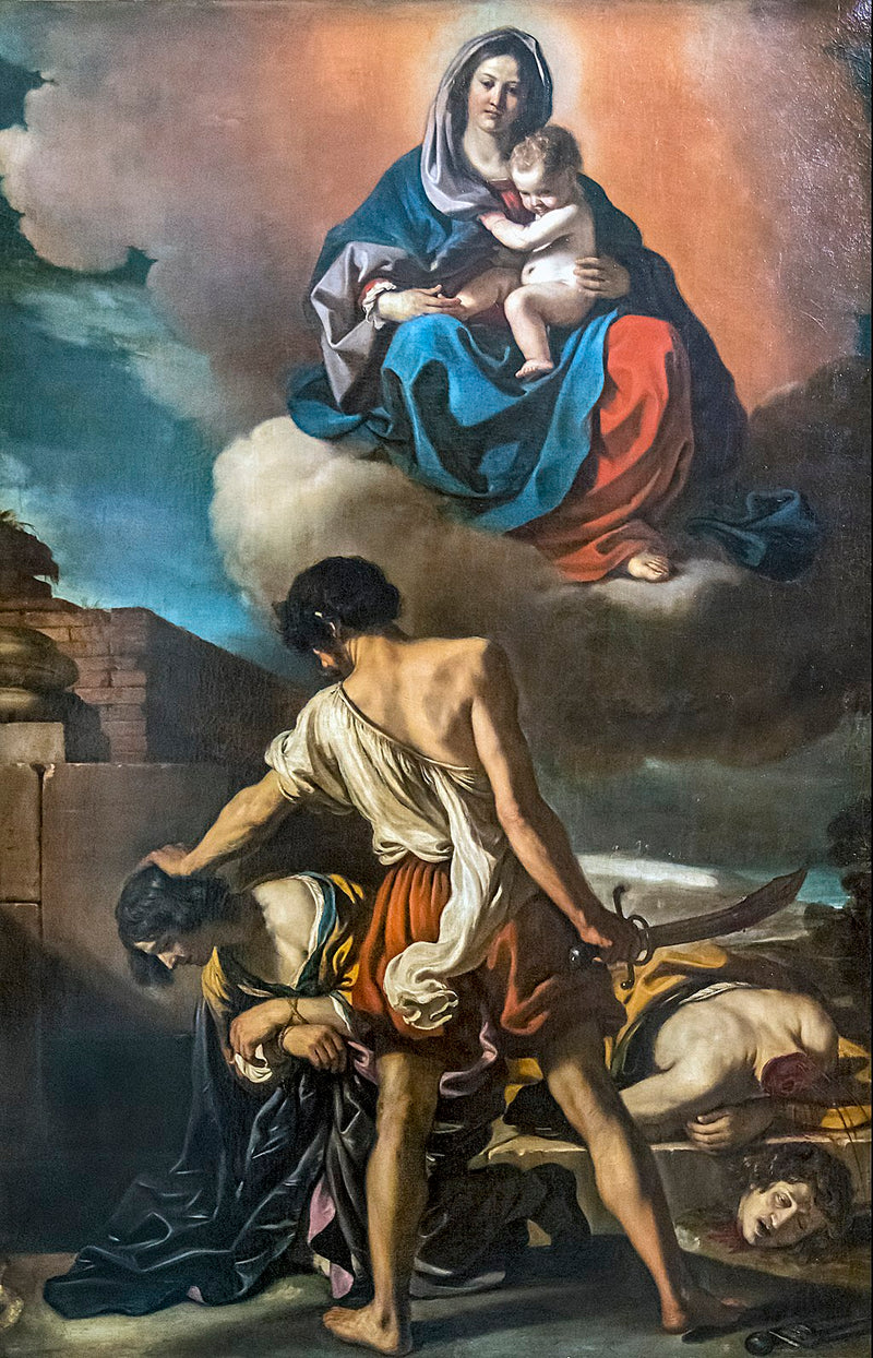 Martírio de São João e São Paulo - Guercino