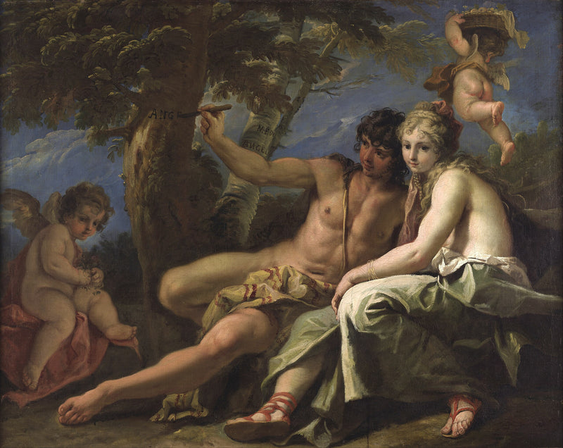 Médor e Angélique - Sebastiano Ricci