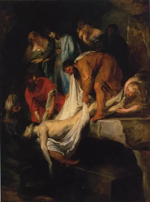 Sepultamento de Cristo - Peter Paul Rubens